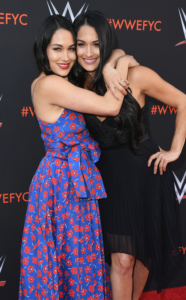 Brie Bella, Nikki Bella, WWE Emmy For Your Consideration Event Brie Bella, Nikki Bella, WWE Emmy For Your Consideration Event